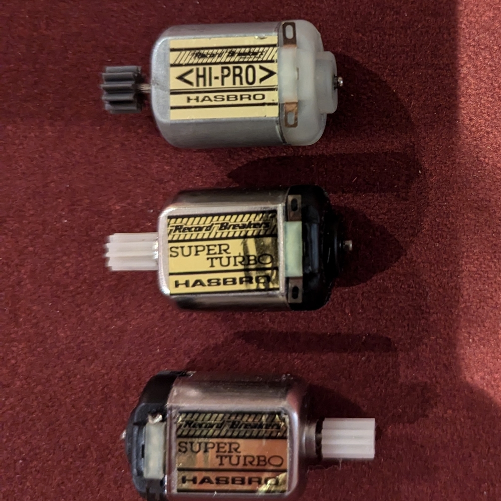 Hasbro Hi-Pro and Super Turbo Motors